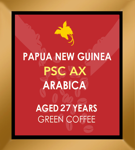 PAPUA NEW GUINEA - PSC AX 27 Y.O. AGED COFFEE