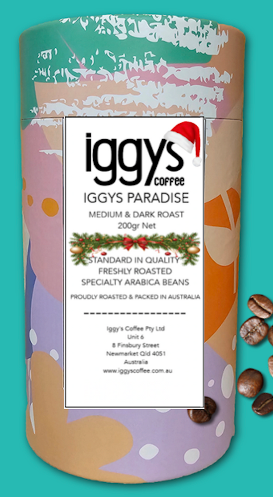 IGGYS PARADISE (MEDIUM & DARK ROAST) 200GR CYLINDER