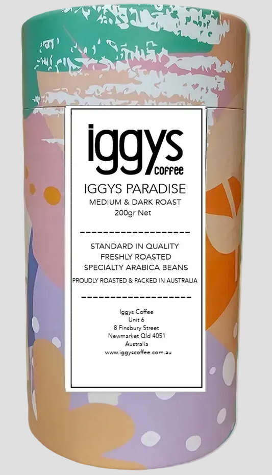 IGGYS PARADISE (MEDIUM & DARK ROAST) 200GR CYLINDER