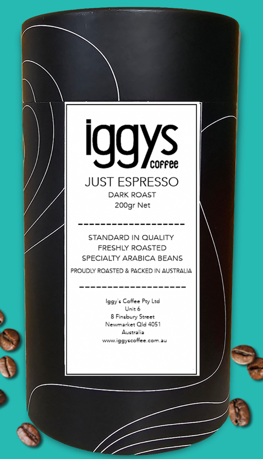 JUST ESPRESSO (DARK ROAST) 200GR CYLINDER