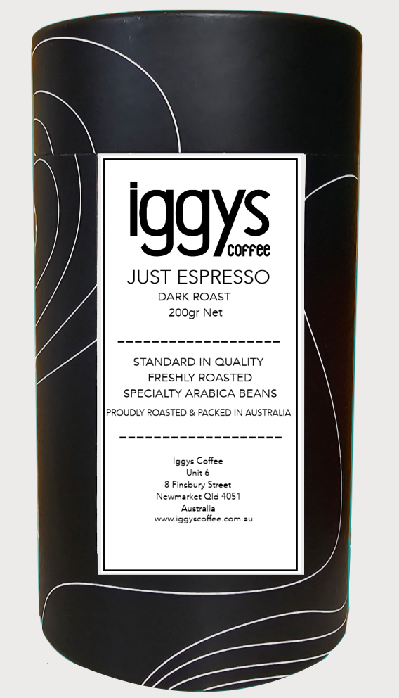 JUST ESPRESSO (DARK ROAST) 200GR CYLINDER