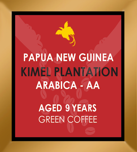 PAPUA NEW GUINEA - KIMEL PLANTATION AA 9 Y.O. AGED COFFEE